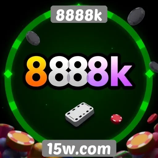 Histórico de crescimento do site de jogos 8888k